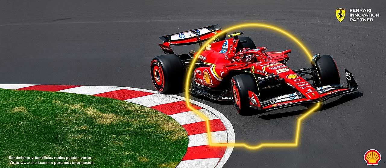 Shell V-Power banner