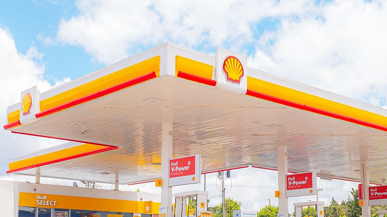 Estacion de servicio de Shell