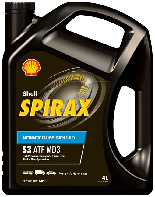 Embalaje negra de Shell Spirax